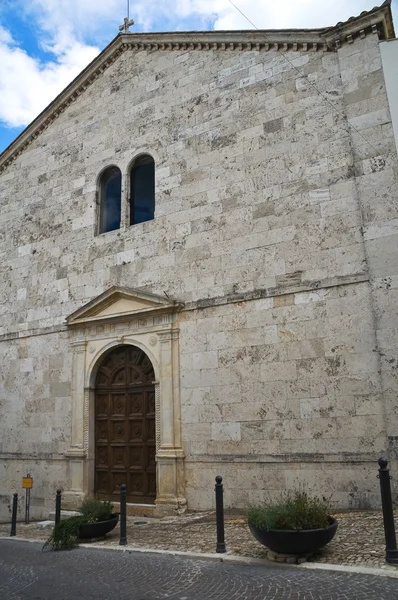 圣弗朗切斯科教堂。蒙特法罗。翁布里亚。意大利. — 图库照片