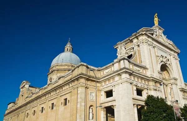 Santa maria degli angeli bazyliki. Asyż. Umbria. Włochy. — Zdjęcie stockowe