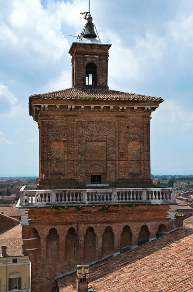 Il castello degli Estensi. Ferrara. Emilia-Romagna. Italia . — Foto Stock