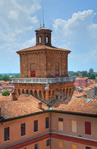 Zamku Estense. Ferrara. Emilia-Romania. Włochy. — Zdjęcie stockowe