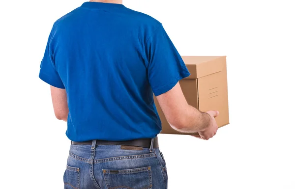 Delivery man. — Stock Photo, Image