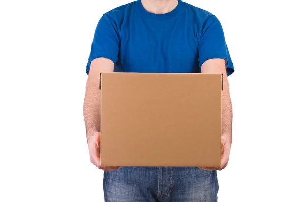 Delivery man. — Stock Photo, Image