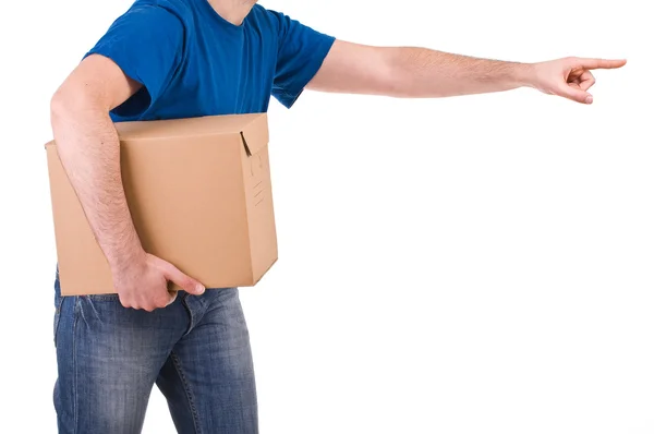 Delivery man. — Stock Photo, Image