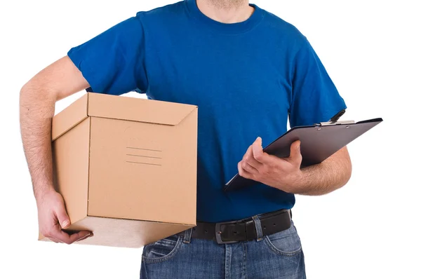 Delivery man. Royalty Free Stock Images