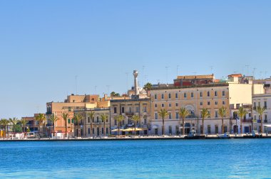 brindisi panoramik manzaralı. Puglia. İtalya.
