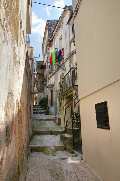 Alleyway. Ischitella. Puglia. Italy. — Stock Photo, Image