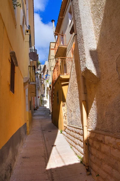 Vicolo. Ischitella. Puglia. Italia . — Foto Stock