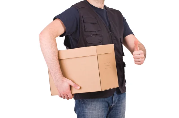 Delivery man. — Stock Photo, Image