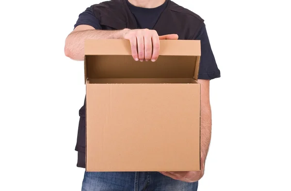 Delivery man. Royalty Free Stock Images