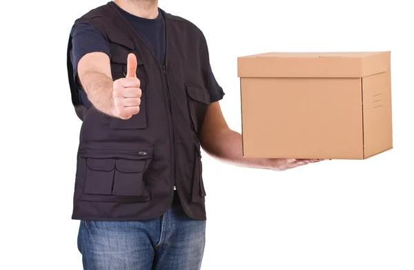 Delivery man. — Stock Photo, Image