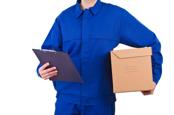 Delivery man. — Stock Photo, Image