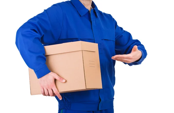 Delivery man. — Stock Photo, Image