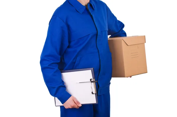 Delivery man. — Stock Photo, Image