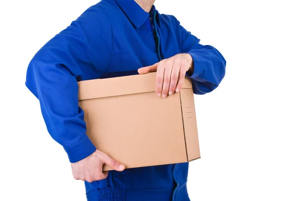 Delivery man. — Stock Photo, Image