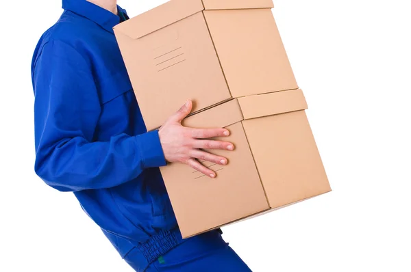 Delivery man. — Stock Photo, Image