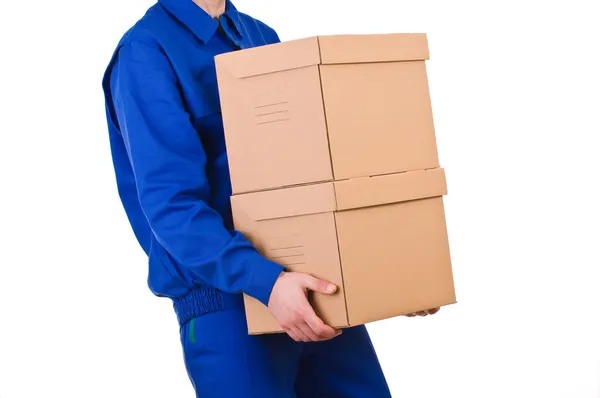 Delivery man. — Stock Photo, Image