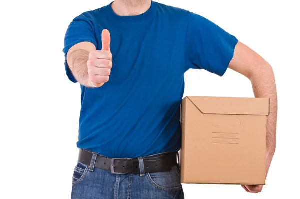 Delivery man. — Stock Photo, Image