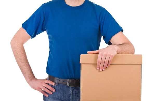 Delivery man. — Stock Photo, Image