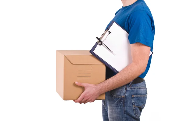 Delivery man. — Stock Photo, Image