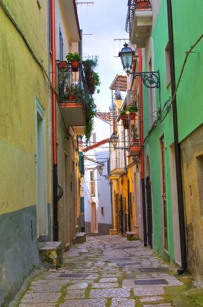 Callejuela. San Giovanni Rotondo. Puglia. Italia . —  Fotos de Stock