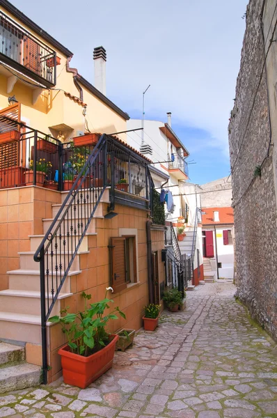 Gasse. san giovanni rotondo. Apulien. Italien. — Stockfoto