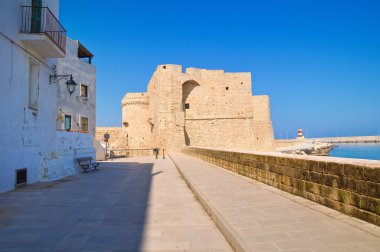 Carlo v castle. Monopoli. Puglia. İtalya.