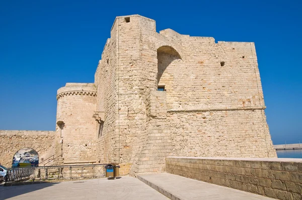 Κάρλο v κάστρο. Monopoli. Puglia. Ιταλία. — Φωτογραφία Αρχείου