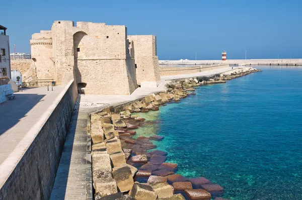 Castillo Carlo V. Monopoli. Puglia. Italia . — Foto de Stock