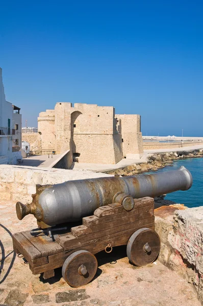 Carlo V Castle. Monopoli. Puglia. Italy. — Stock Photo, Image