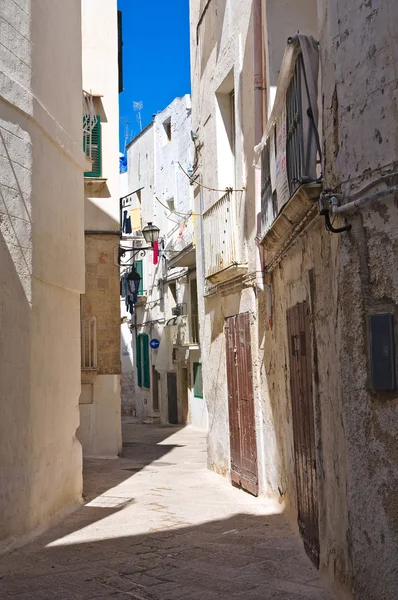 Στο Alleyway. Μονόπολη. Πούλια. Ιταλία. — Φωτογραφία Αρχείου