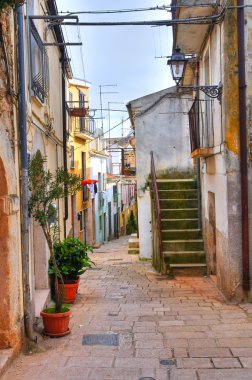 alleyway. San giovanni rotondo. Puglia. İtalya.