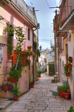 alleyway. San giovanni rotondo. Puglia. İtalya.