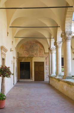 Abbey St michele arcangelo. Montescaglioso. Basilicata.