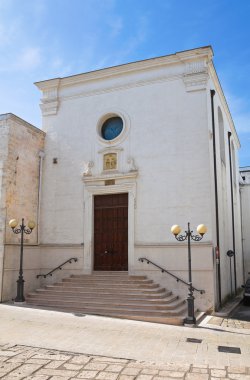Kilise st. martino. Ginosa. Puglia. İtalya.