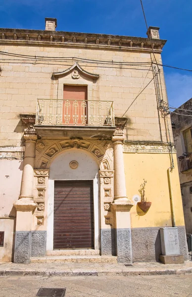 Σοκάκι. montescaglioso. Basilicata. Ιταλία. — Φωτογραφία Αρχείου