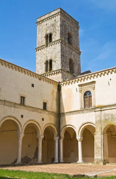 Abbazia di San Michele Arcangelo. Montescaglioso. Basilicata . — Foto Stock