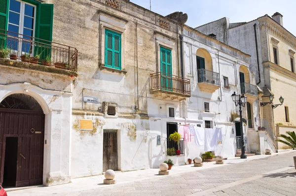 Callejuela. Montescaglioso. Basilicata. Italia . —  Fotos de Stock