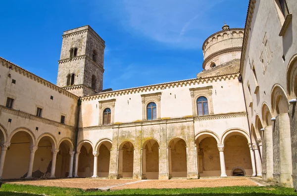 Abbey St michele arcangelo. Montescaglioso. Basilicata. — Stok fotoğraf