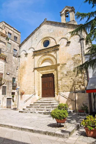 Church of Madonna delle Grazie. Montescaglioso. Basilicata. — Stock Photo, Image