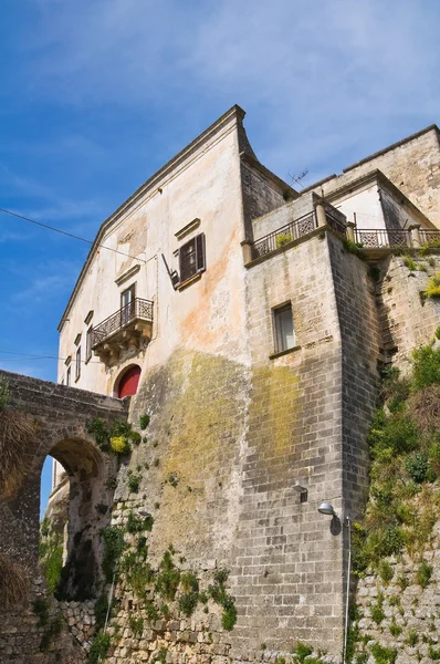 Castelo Norman de Ginosa. Puglia. Itália . — Fotografia de Stock