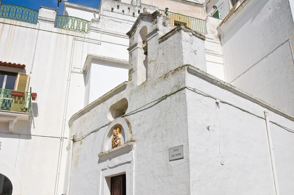 聖アントニオ教会。ジノーザ。プーリア州。イタリア. — ストック写真