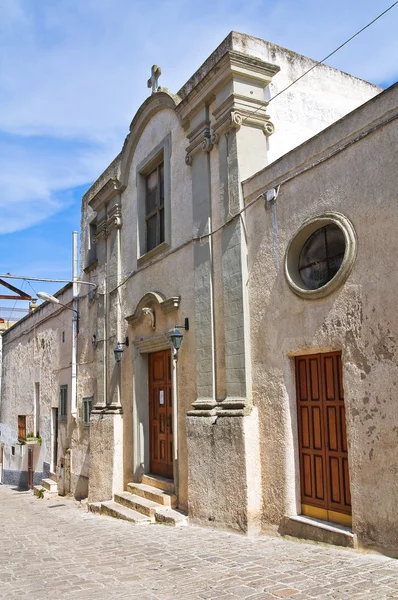 Tarihi kiliseyi. Ginosa. Puglia. İtalya. — Stok fotoğraf