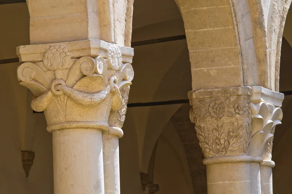 Opactwa st. michele arcangelo. Montescaglioso. Basilicata. — Zdjęcie stockowe