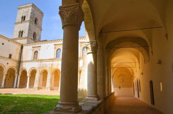 Abbey of St. Michele Arcangelo. Montescaglioso. Basilicata. — Stock Photo, Image