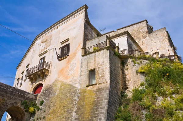 Castillo normando de Ginosa. Puglia. Italia . — Foto de Stock