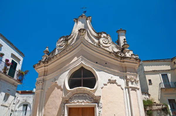 Iglesia de Madonna dei Martiri. Altamura. Puglia. Italia . — Foto de Stock
