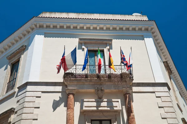 Historical palace. Altamura. Puglia. Italy. — Stock Photo, Image