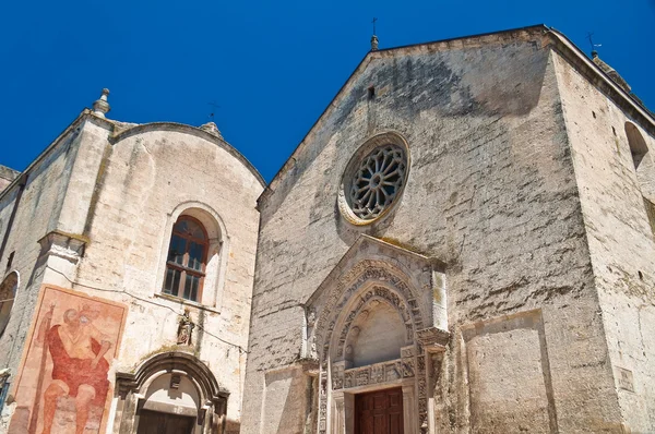 Kostel svatého nicolo dei greci. Altamura. Puglia. Itálie. — Stock fotografie