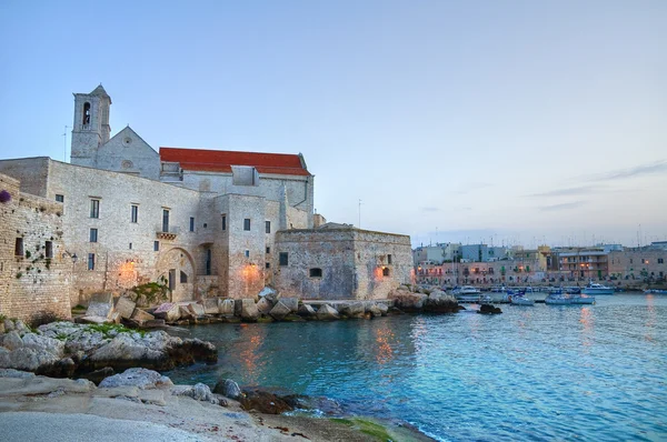 Panoramisch zicht van giovinazzo. Puglia. Italië. — Stockfoto