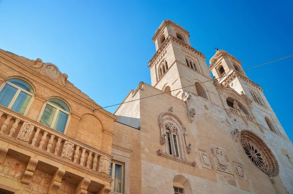 Duomo Cathedral of Altamura. Puglia. Italy. — Stock Photo, Image